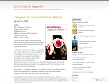 Tablet Screenshot of lecarnet.wordpress.com