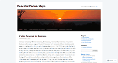 Desktop Screenshot of businesspartnerships.wordpress.com