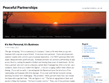 Tablet Screenshot of businesspartnerships.wordpress.com