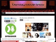 Tablet Screenshot of mondaymovieshow.wordpress.com