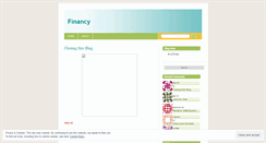 Desktop Screenshot of financy.wordpress.com