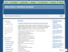 Tablet Screenshot of bibliohecho.wordpress.com