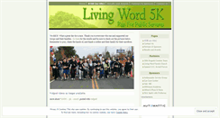 Desktop Screenshot of livingword5k.wordpress.com