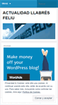 Mobile Screenshot of llabresfeliu.wordpress.com