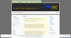 Desktop Screenshot of nscccompany.wordpress.com