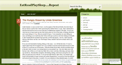 Desktop Screenshot of eatreadplaysleep.wordpress.com