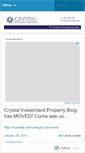 Mobile Screenshot of crystalinvestment.wordpress.com