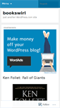 Mobile Screenshot of bookswirl.wordpress.com