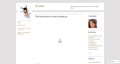 Desktop Screenshot of 30yearoldme.wordpress.com