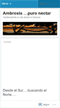 Mobile Screenshot of ambrossia.wordpress.com