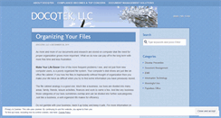 Desktop Screenshot of docqtek.wordpress.com