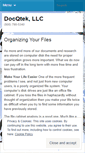 Mobile Screenshot of docqtek.wordpress.com