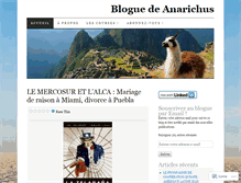 Tablet Screenshot of anarichus.wordpress.com