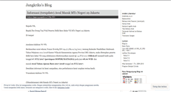 Desktop Screenshot of jangkriks.wordpress.com