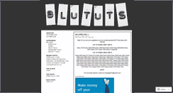 Desktop Screenshot of blututs.wordpress.com