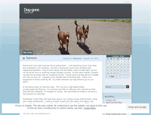 Tablet Screenshot of agilemutts.wordpress.com