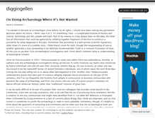 Tablet Screenshot of diggingellen.wordpress.com