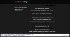 Desktop Screenshot of jessicaposedio.wordpress.com