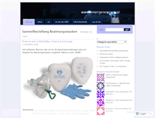 Tablet Screenshot of emergencycare.wordpress.com