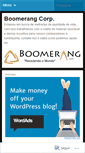 Mobile Screenshot of boomerangcorp.wordpress.com