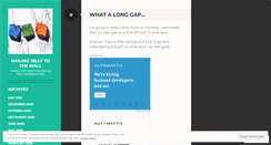 Desktop Screenshot of nailingjelly.wordpress.com