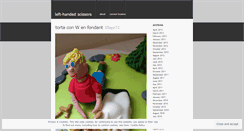 Desktop Screenshot of lefthandedscissors.wordpress.com