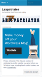 Mobile Screenshot of lexpatriates.wordpress.com