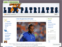 Tablet Screenshot of lexpatriates.wordpress.com