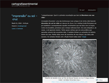 Tablet Screenshot of cartografiasentimental.wordpress.com