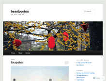 Tablet Screenshot of beanboston.wordpress.com