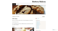 Desktop Screenshot of butterybakery.wordpress.com