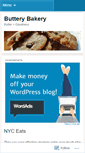 Mobile Screenshot of butterybakery.wordpress.com