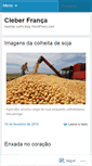 Mobile Screenshot of cleberfranca.wordpress.com