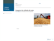 Tablet Screenshot of cleberfranca.wordpress.com