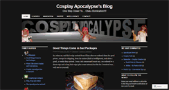 Desktop Screenshot of cosplayapocalypse.wordpress.com