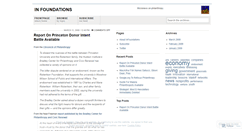 Desktop Screenshot of infoundations.wordpress.com