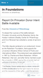 Mobile Screenshot of infoundations.wordpress.com