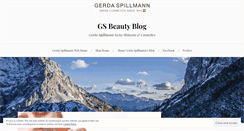 Desktop Screenshot of gerdaspillmann.wordpress.com