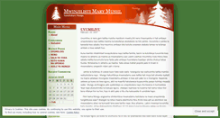 Desktop Screenshot of marymushi.wordpress.com