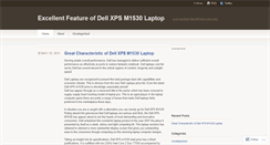 Desktop Screenshot of delllaptops59.wordpress.com