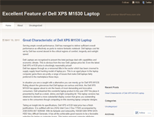Tablet Screenshot of delllaptops59.wordpress.com