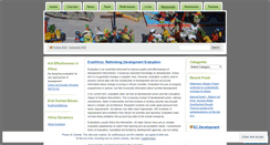 Desktop Screenshot of evalafrica.wordpress.com