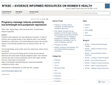 Tablet Screenshot of mtabcwomenshealth.wordpress.com