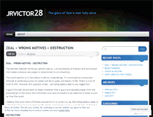 Tablet Screenshot of jrvictor28.wordpress.com