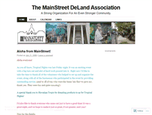 Tablet Screenshot of mainstreetdeland.wordpress.com