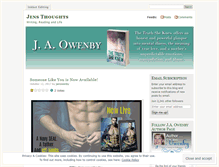 Tablet Screenshot of jenowenby.wordpress.com