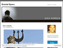 Tablet Screenshot of eventalspace.wordpress.com