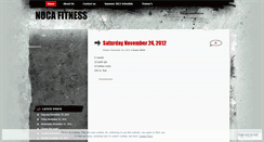 Desktop Screenshot of nocafitness.wordpress.com