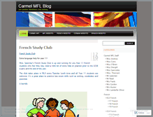 Tablet Screenshot of carmelmfl.wordpress.com