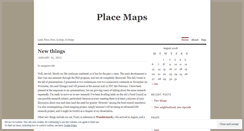 Desktop Screenshot of placemaps.wordpress.com